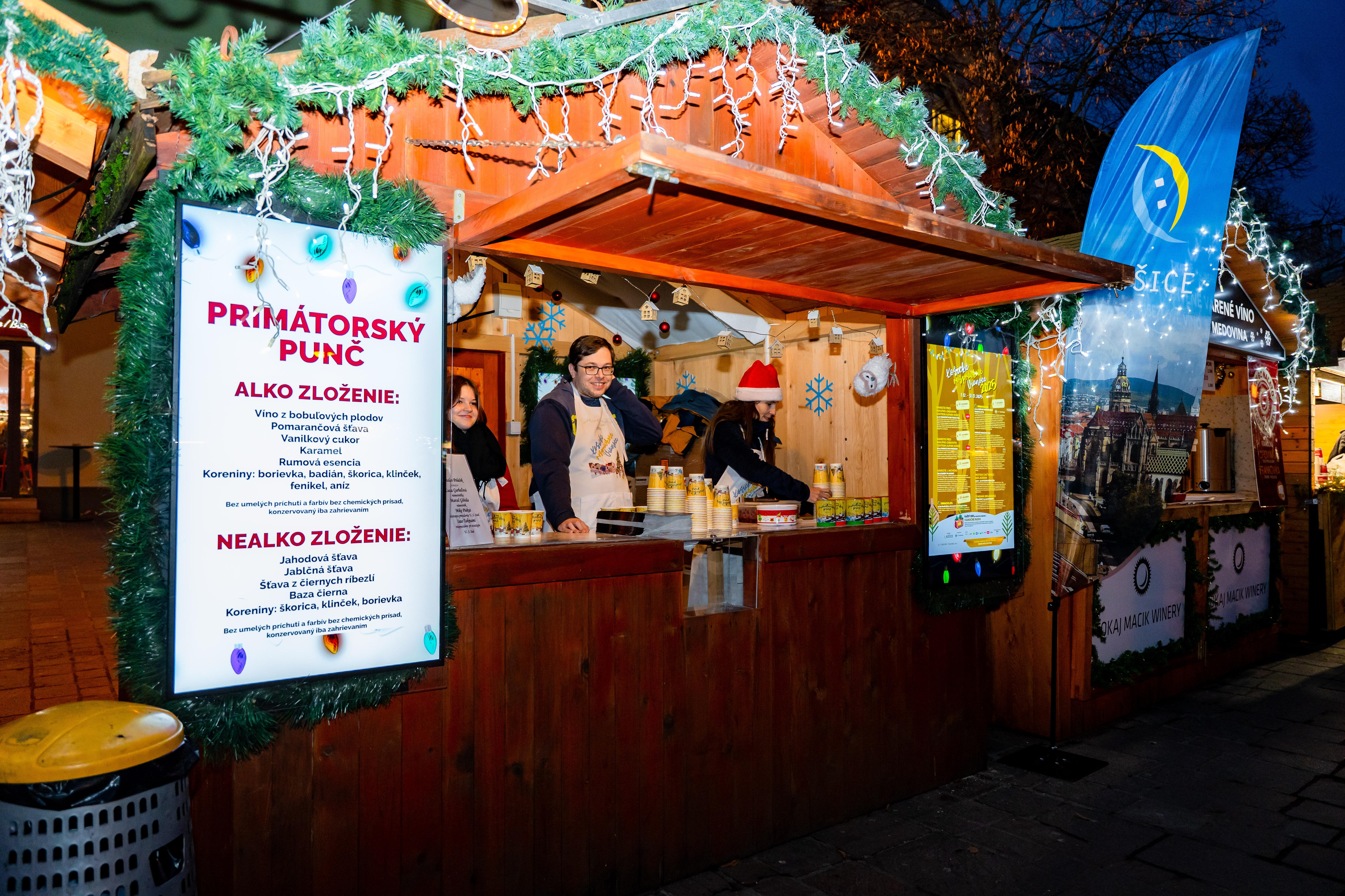 Slavnostne otvorenie Kosickych rozpravkovych Vianoc 2025 a primatorsky punc